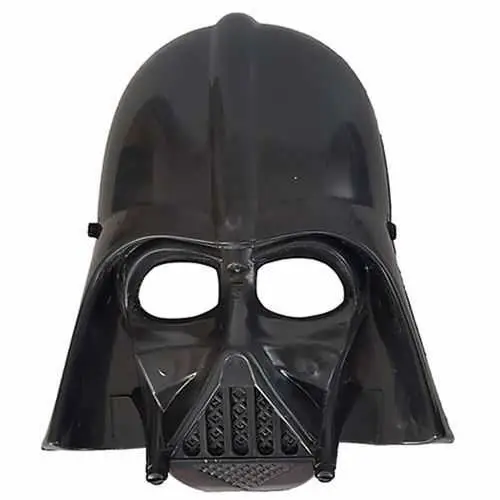 Yıldız Saşları Star Wars Maskesi Darth Vader Maskesi Siyah Renk