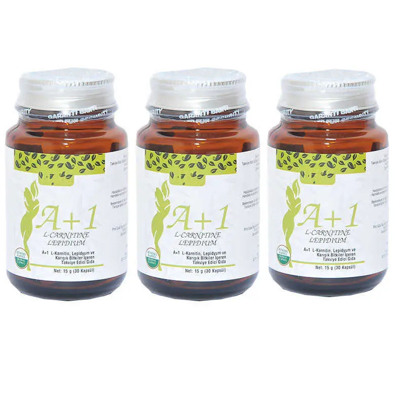 A1 L-Carnitine Lepidium sel 30 X 3 Adet 7
