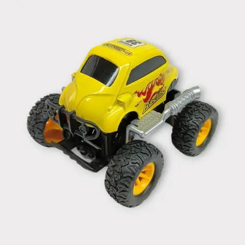 Çek Bırak Cross Araba - Sarı - 1 ADET