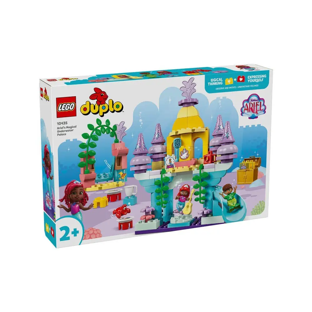 10435 Lego Duplo in Sihirli Su Altı Sarayı 116 parça +2 yaş