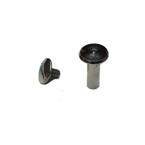 Cilt Menü, Katg, Kartela Vidası, 13mm - Nikel, 100 Adet
