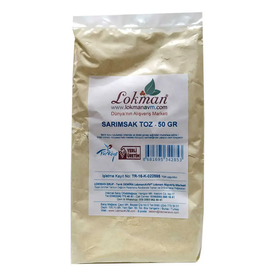Sarımsak Toz 50 Gr Paket 3