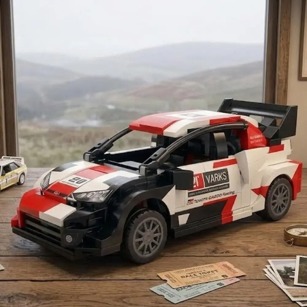 C55039W CADA TOYOTA GR YARIŞ RALLY1 324 PARÇA BLK OYUNCAK 3