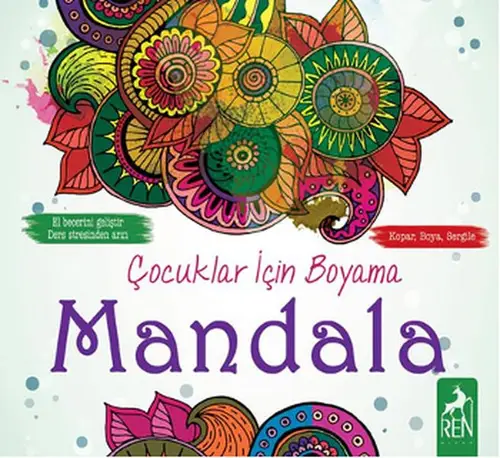 Çuklar İçin Boyama - Mandala
