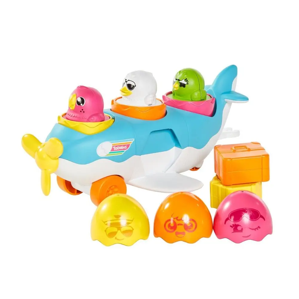 73147 Tomy - 2si1 arada Uçak ve Saklambaçlı Yumurtalar 12-36 ay 2