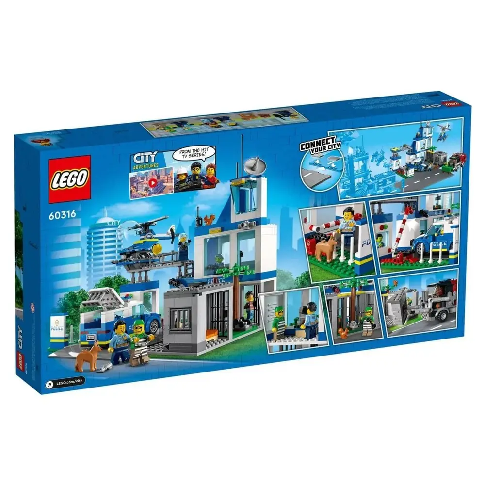 60316 Lego City - Polis Merkezi 668 parça +6 yaş 5