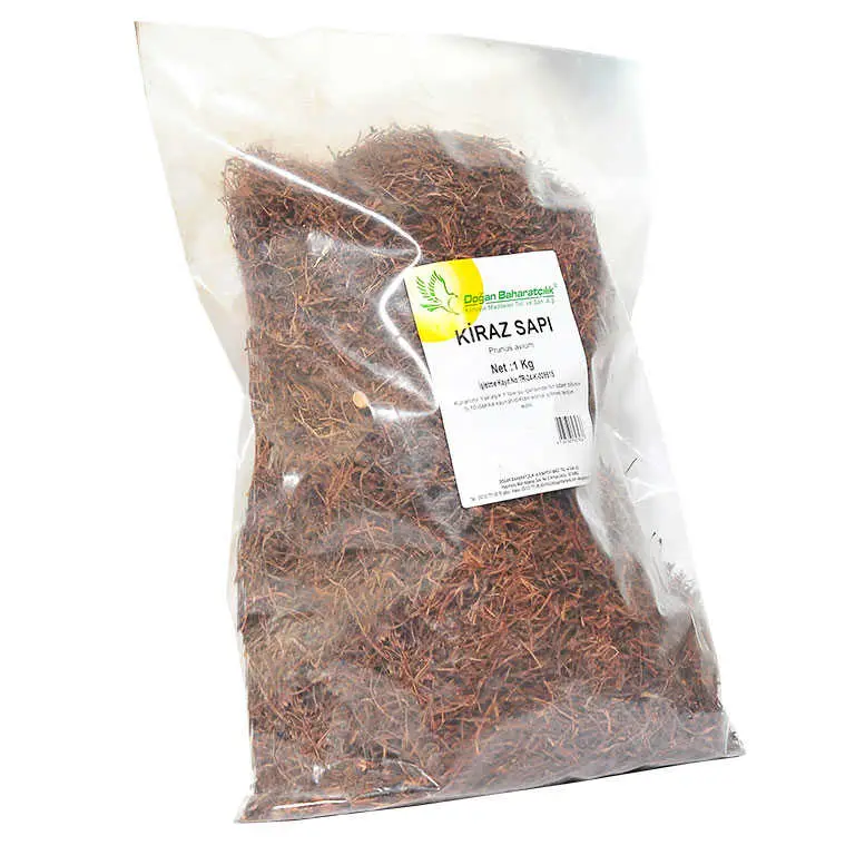 Doğal Kiraz Sapı, Kiraz Çöpü 1000 Gr Paket 4