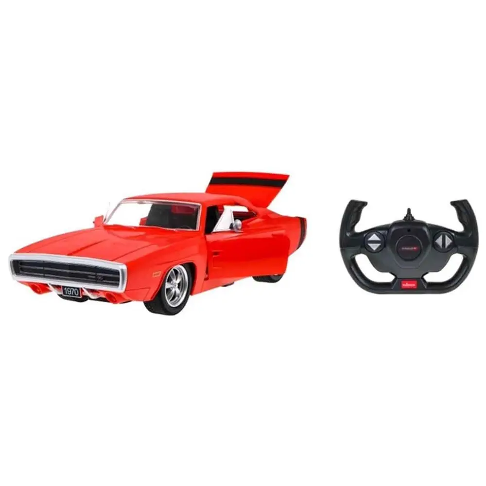 1099000 SUN-RAS-RC ARABA 1 16 1970 DODGE CHARGER RT FF SESLİ IŞIKLI 2 4GHZ 3