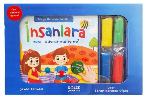 İnsanlara Nasıl Dranmalıyım - Görgü Kuralları Serisi - Oyun Hamurlu Seti