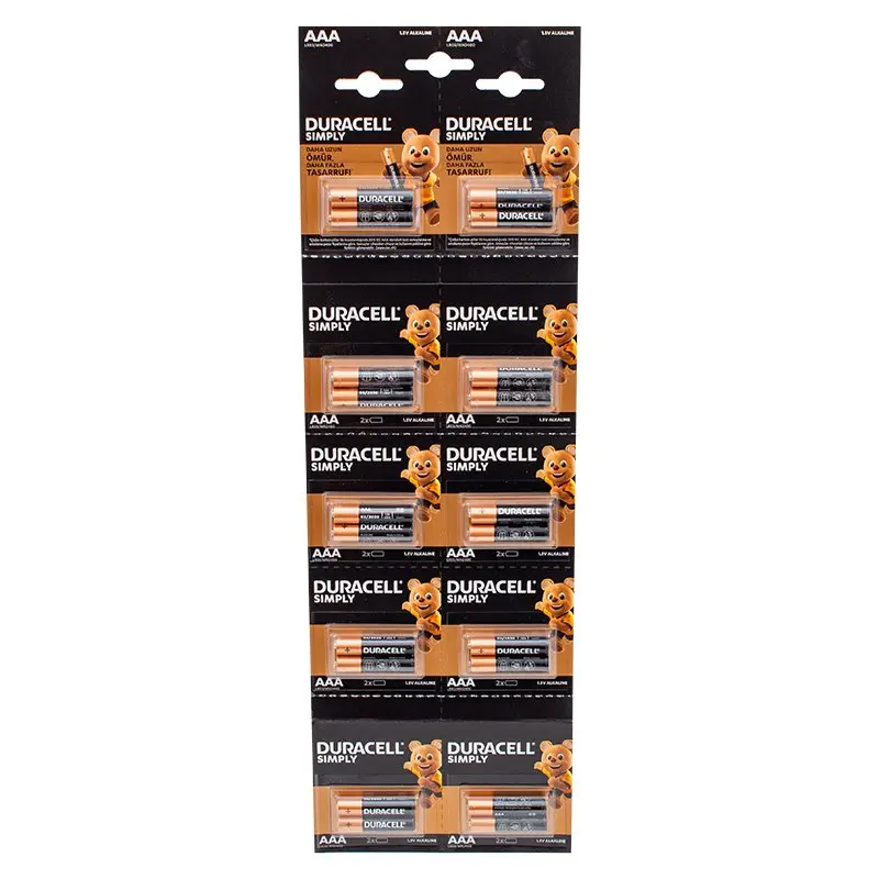 1.5V İnce AAA 20'li lin Pil LR03/MN20