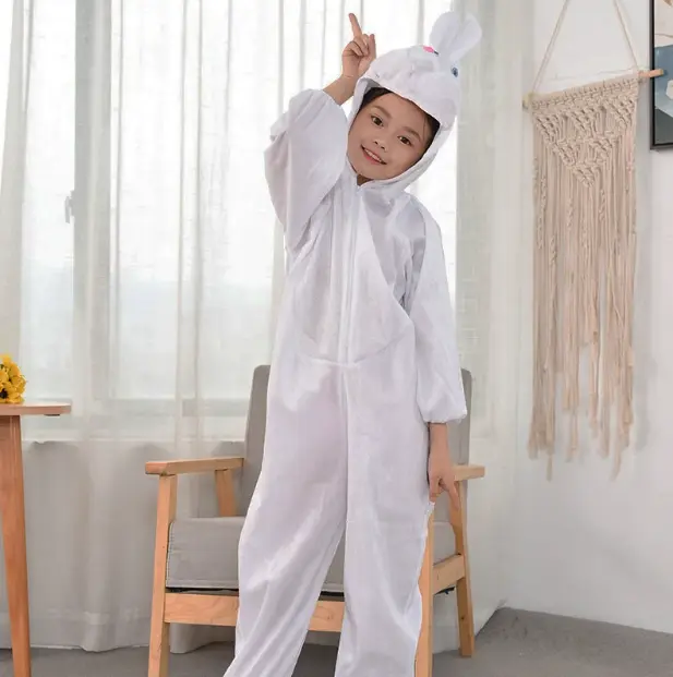 Çuk Tşan Kostümü Beyaz Renk 6-7 Yaş 120 cm 2