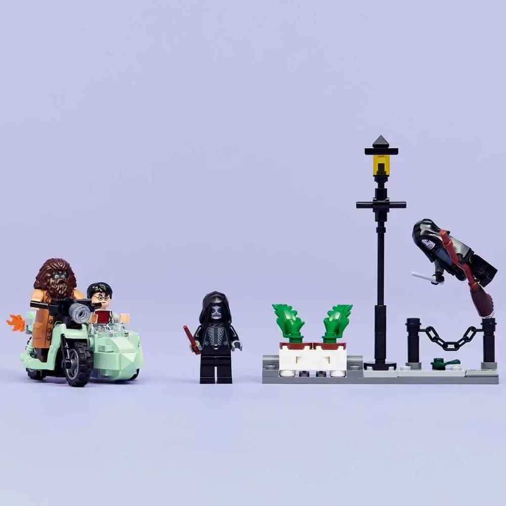 76459 Lego Harry Potter Hagrid ve Harrynin Privet Drive Kaçışı 124 parça +8 yaş 4
