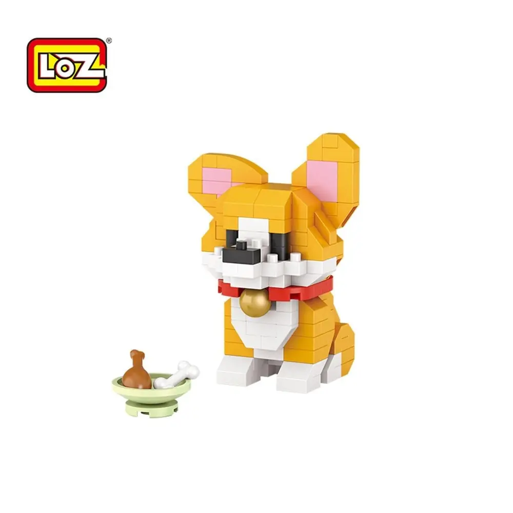 LZ8605 LOZ Köpek Blok Seti Mini Poşet -Vagon life 2