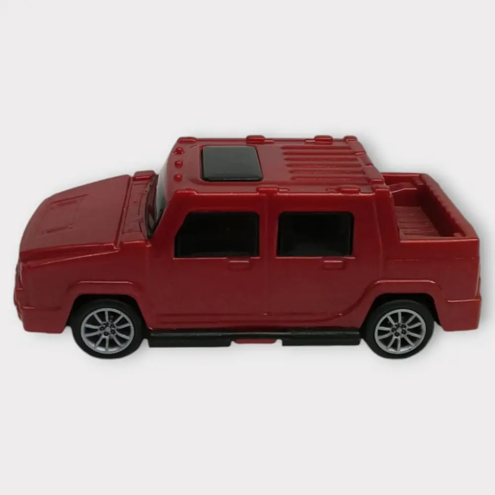 Çek Bırak Arabalar 10 Cm - Kırmızı Jeep - 1 ADET 2