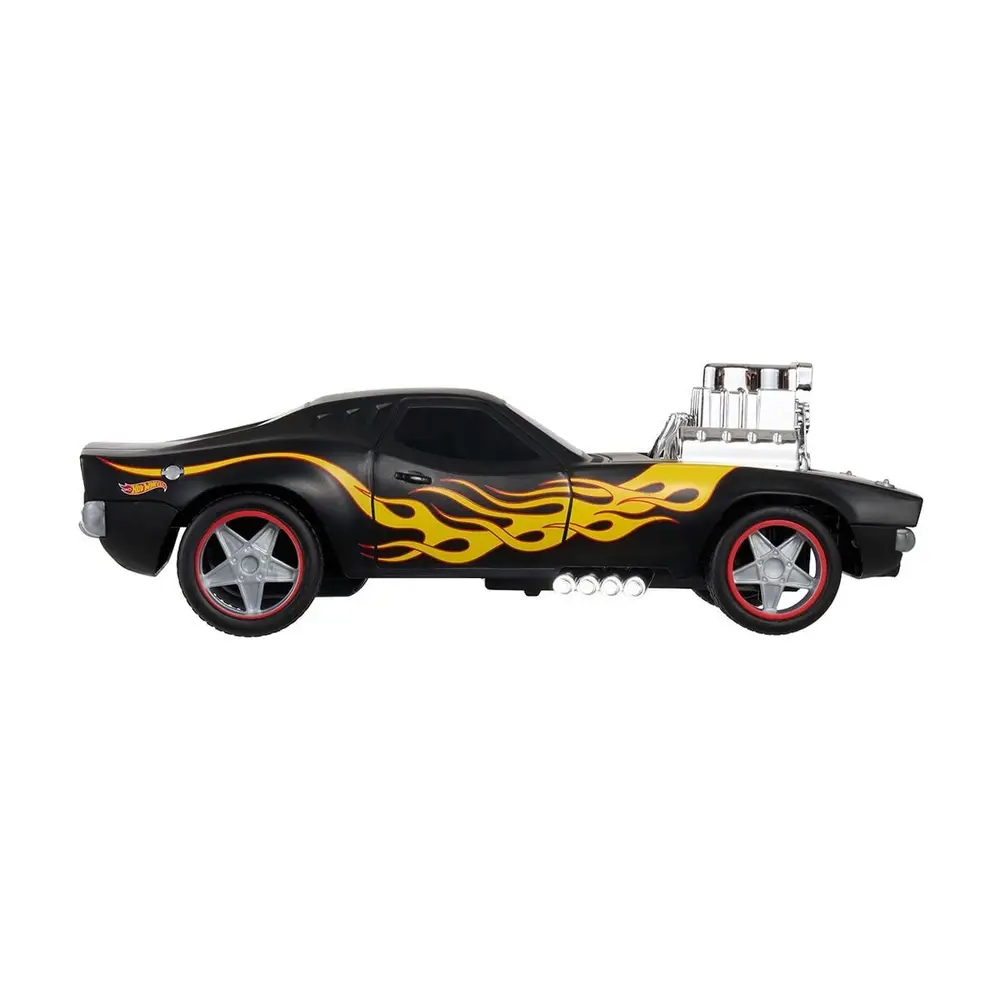JNB89 Hot Wheels Uzaktan Kumandalı 1:16 Siyah Rodger Dodger 3