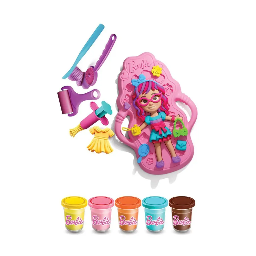 03927 BARBİE BEBEK GİYDİRME HAMUR SET 280 GR 2