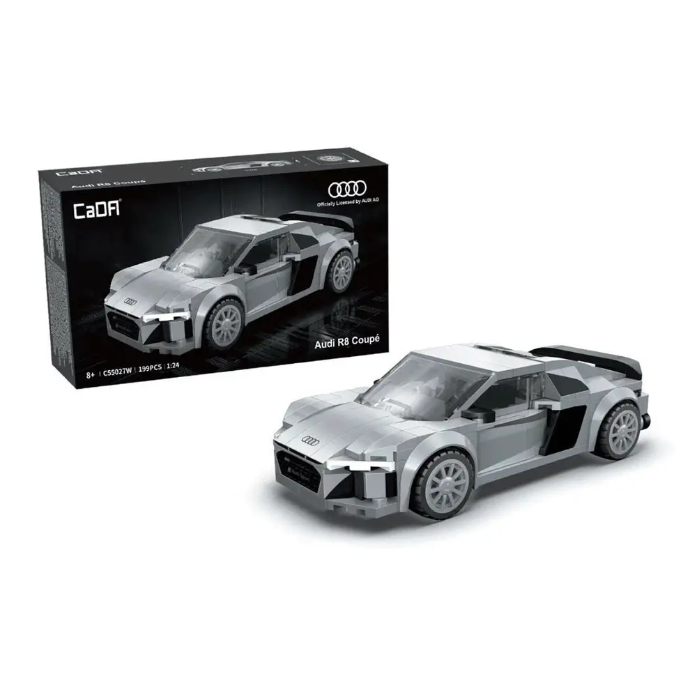 C55027W CADA AUDİ R8 199 PARÇA BLK OYUNCAK