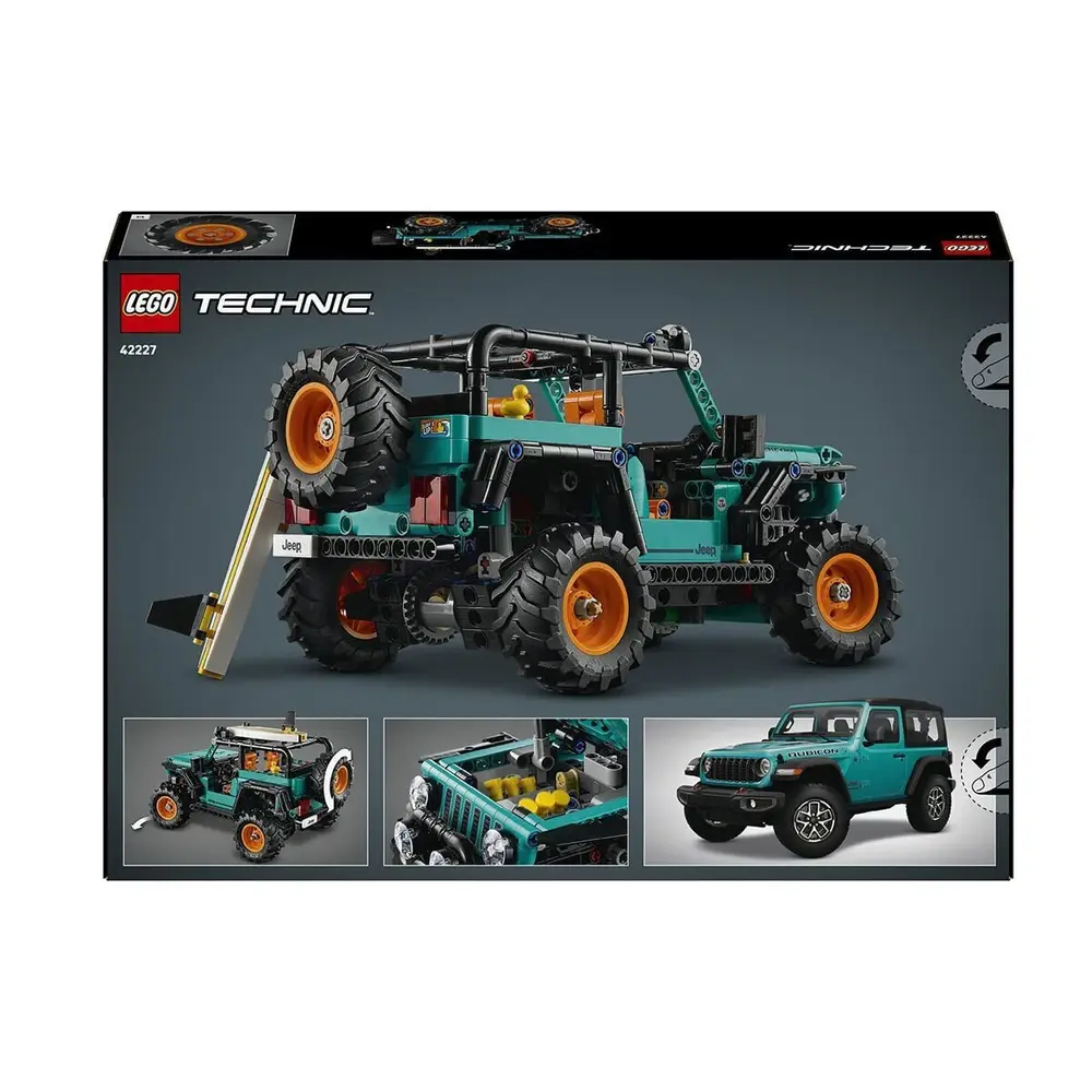 42227 Lego Technic Jeep Wrangler Rubicon SUV 723 parça +10 yaş 3