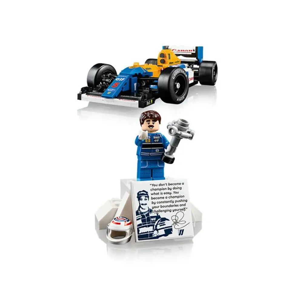 10353 Lego icons Williams Racing FW14B ve Nigel Mansell 10353 parça +18 yaş 5