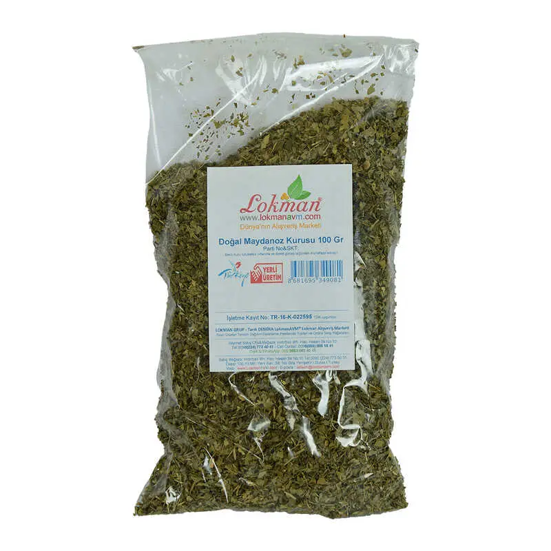 Maydanoz Kurusu Doğal 100 Gr Paket 3