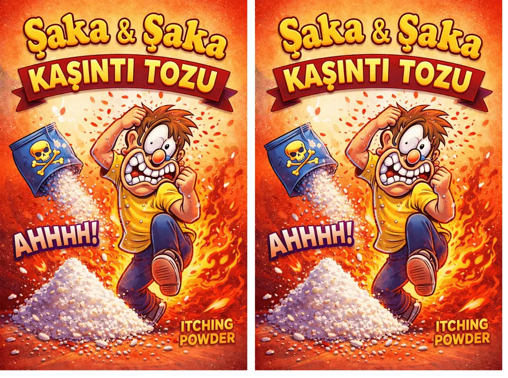 2 Adet Kaşıntı Tozu Şaka Kaşıntı Tozu Eğlence Şaka Amaçlı Toz