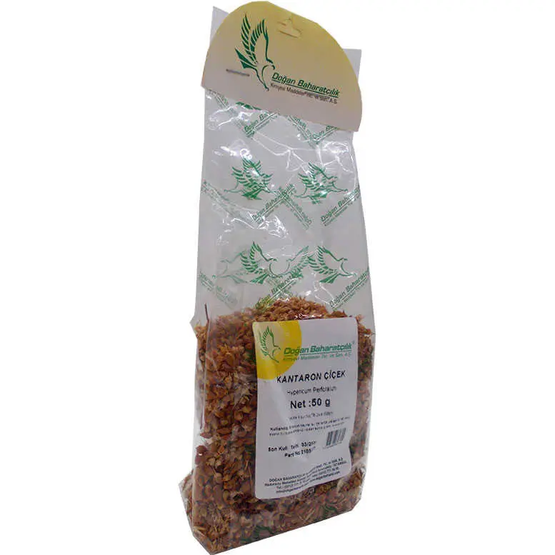 Kantaron Otu Çiçeği Doğal 50 Gr Paket 4
