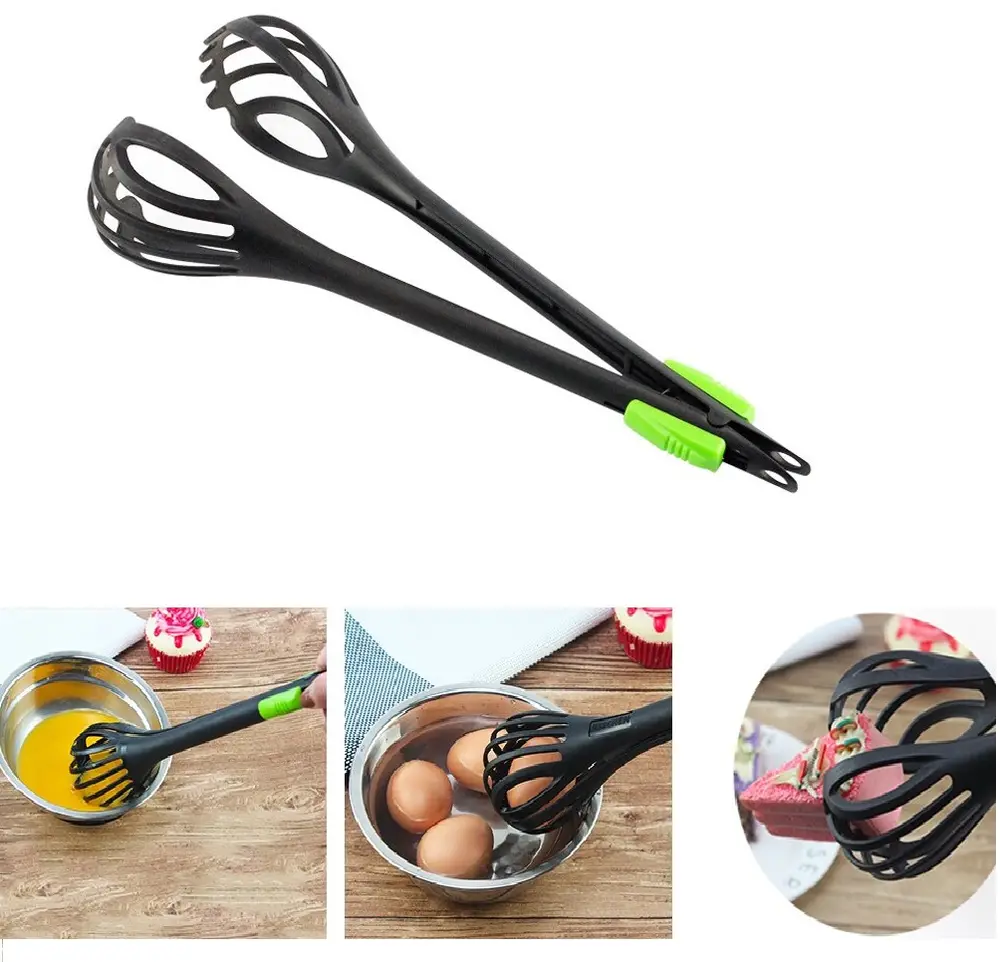Paslanmaz Mutfak Maşası - 27 Cm Mangal Barbekü Maşası 4