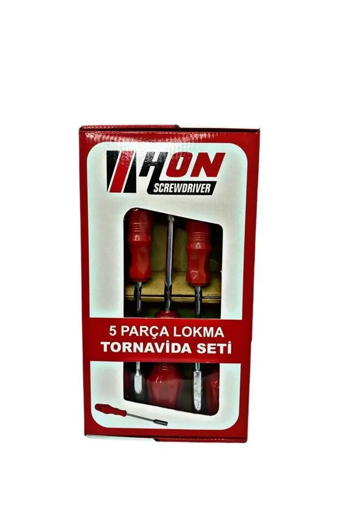 5 Adet Lokma Anahtar Tornavida 6/7/8/10/13/mm Metal Altıgen 2