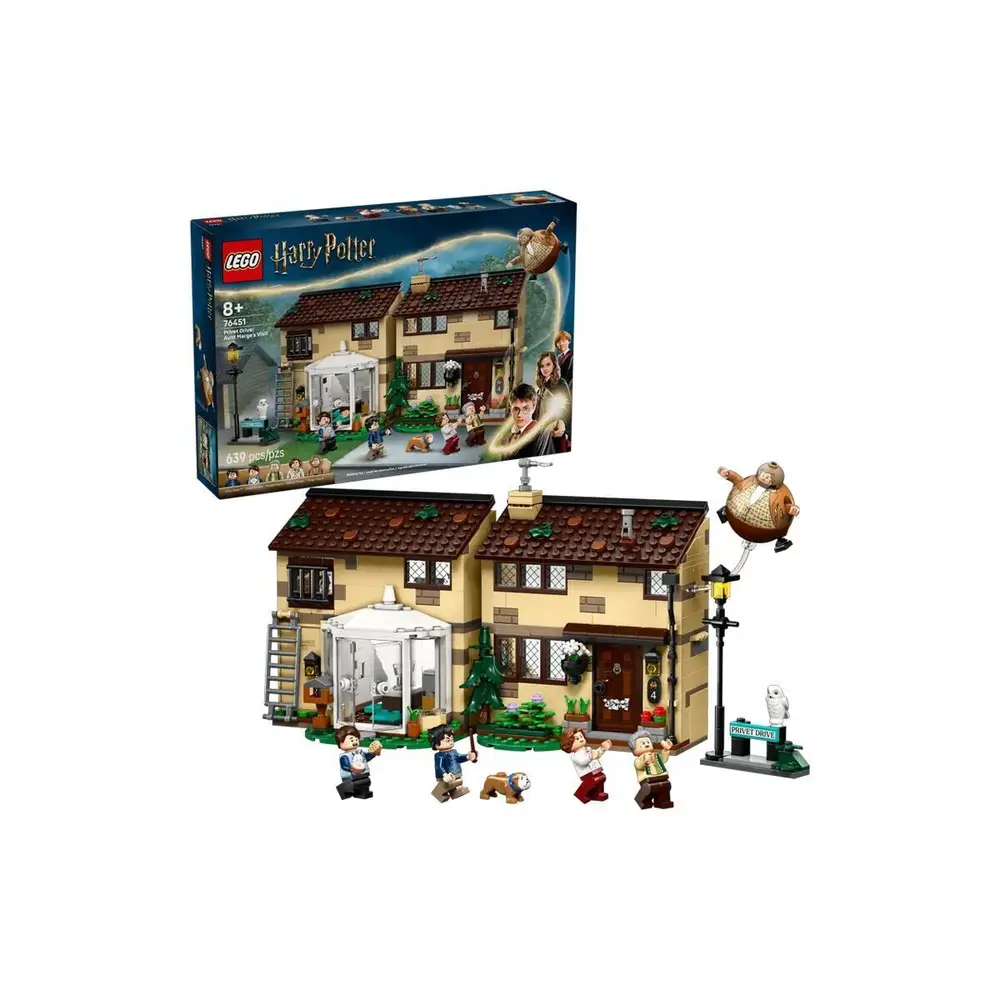 76451 Lego Harry Potter - Privet Drive: Marge Hala'nın Ziyareti 639 parça +8 yaş 3