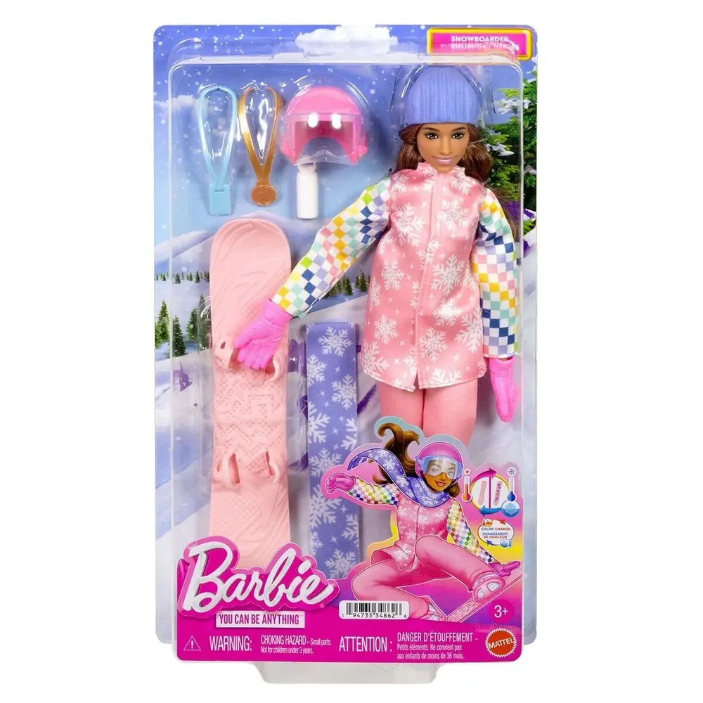JKF78  Snowboard Sporcusu Oyun Seti 6