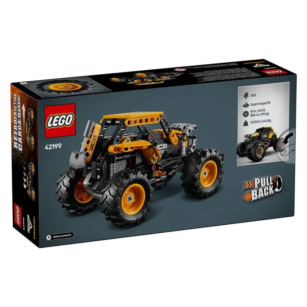 42199 Lego Technic Jam DIGatron Çek-Bırak 218 parça +7 yaş 6