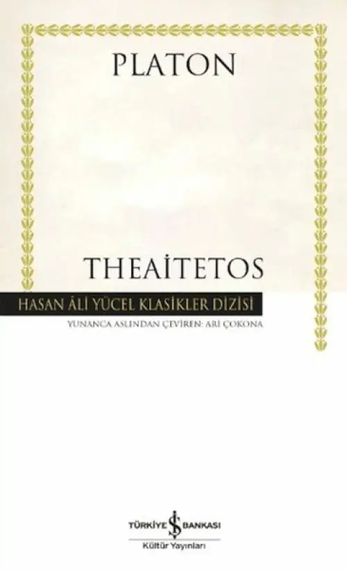 Theaitetos - Hasan Ali Yücel Klasikleri
