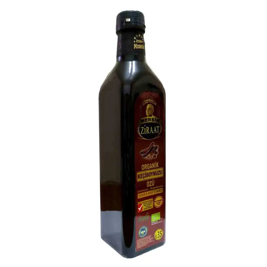 Keçiboynuzu Özü Harnup Özü Organik Cam Şişe 700 Gr 4