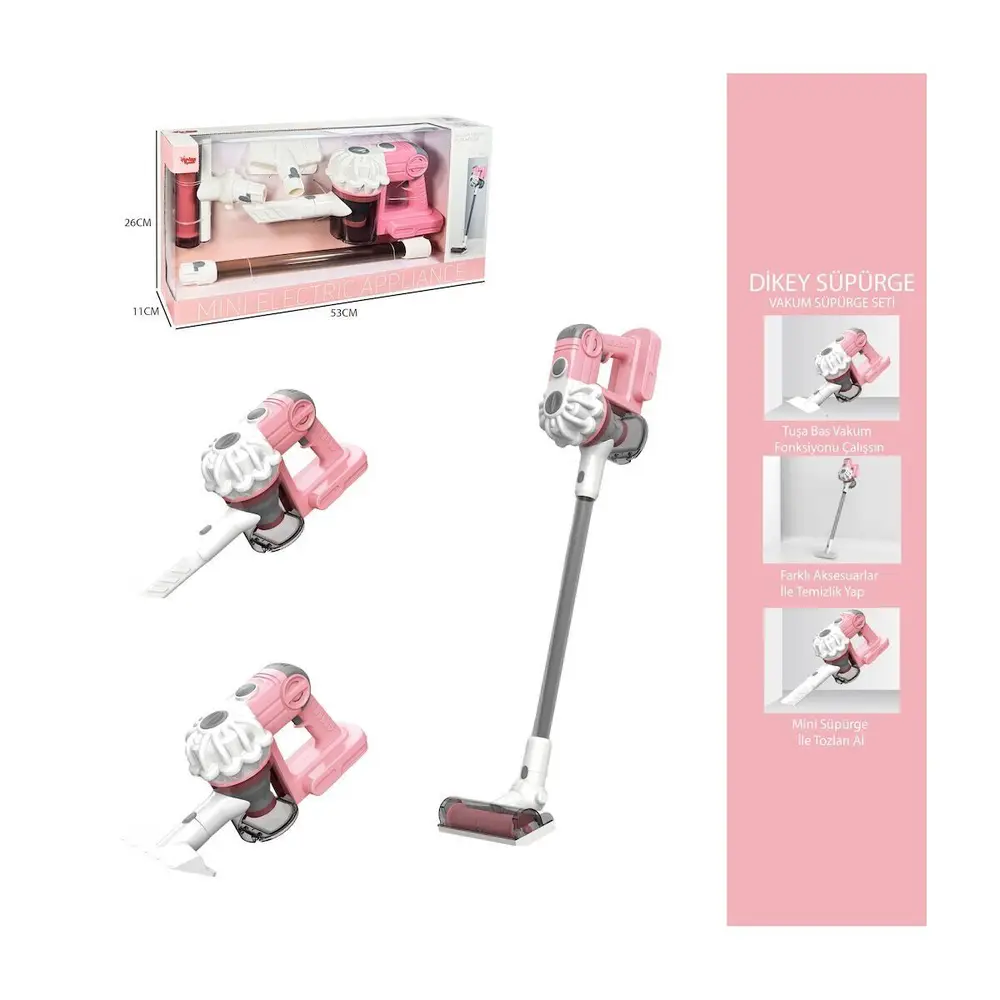 LS8803C Dikey Elektrik Süpürgesi Pembe 3