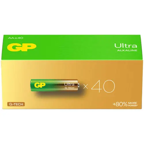 GP Ultra lin AA Kalem Pil 40'lı Paket