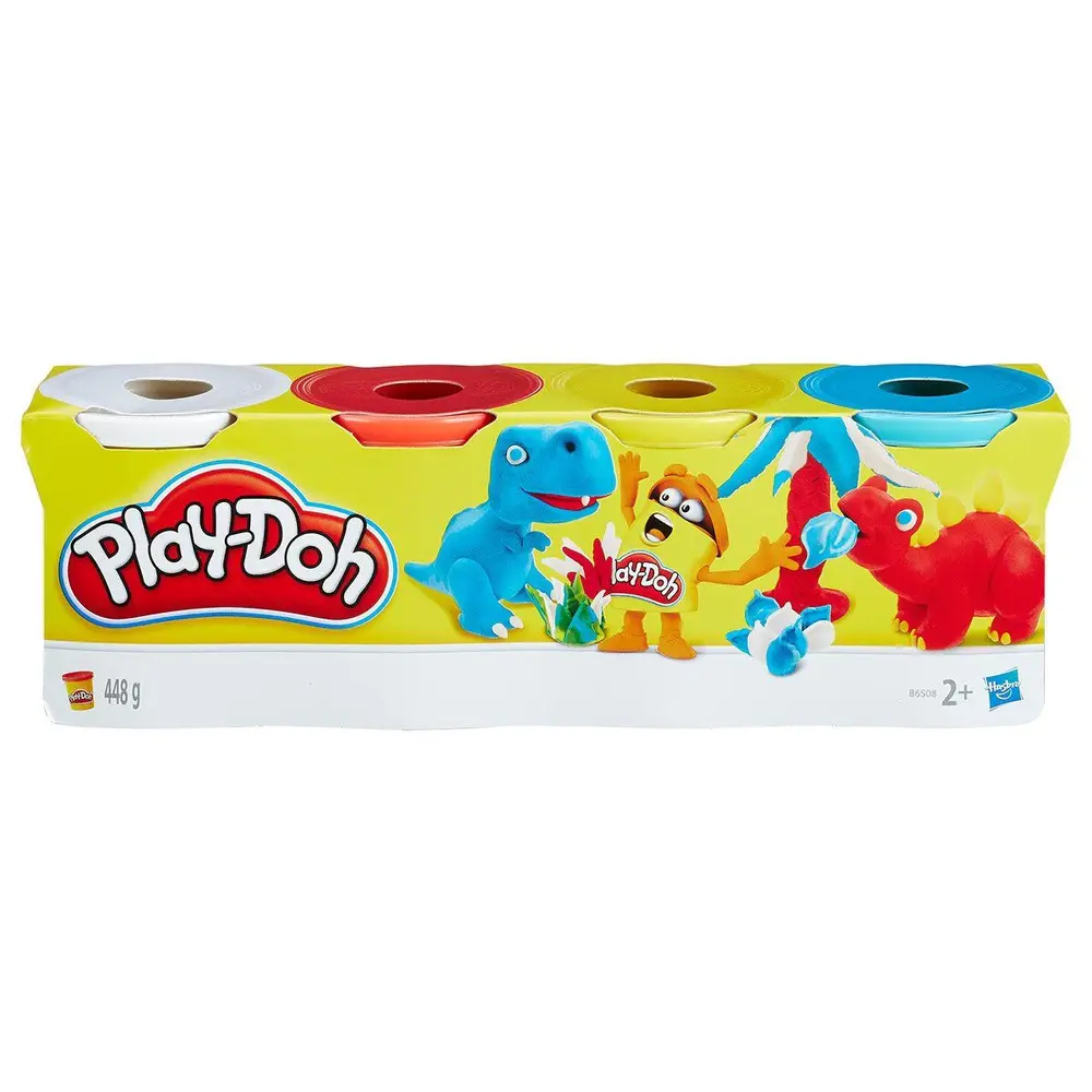 B5517 Play-Doh 4'lü Hamur / +2 yaş 3