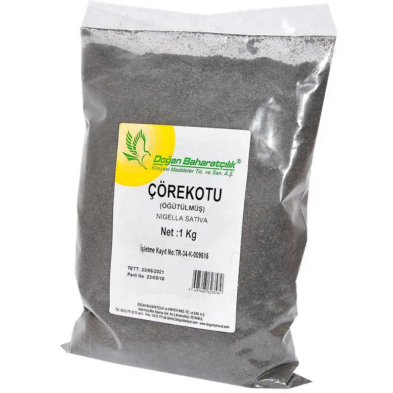 Çörek Otu Doğal Öğütülmüş 1000 Gr Paket 4