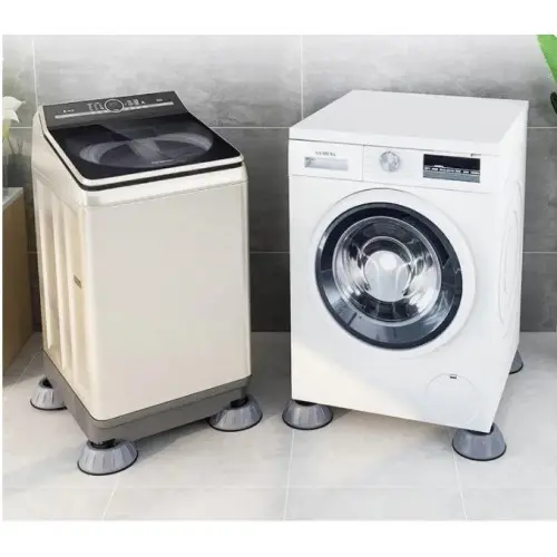 Çamaşır Makinesi Kayma Ve Titreşim Engelleyici - Gürültü Emici Aparatlar 4 Lü Set 5