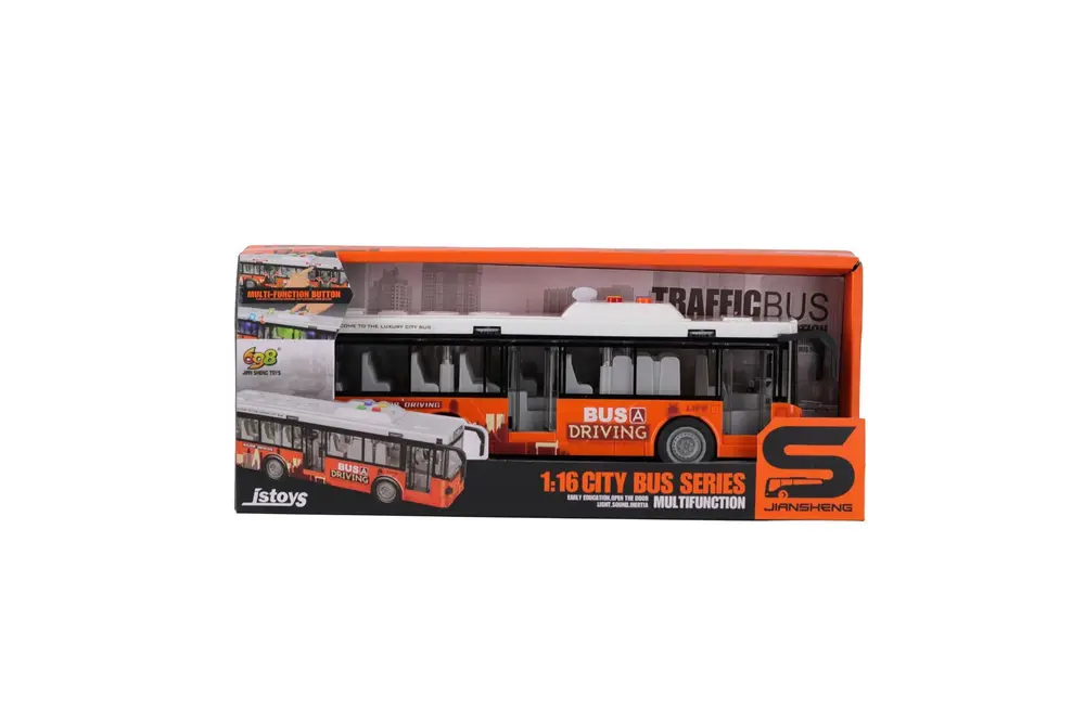 JS120AB BÜYÜK PİLLİ IŞIKLI SESLİ PİLLİ OTOBÜS 2