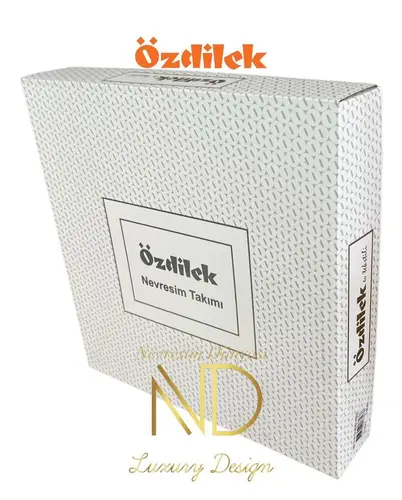 Özdilek Çift Kişilik Ranforce Nevresim Takımı Seam Yeşil