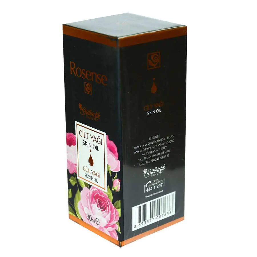 Nemlendirici Besleyici Gül ve Jojoba Yağlı Cilt Bakım Yağı 30 ML 5