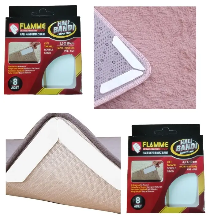 Flamme Halı Kaydırmaz Pedler 8 Adet 2