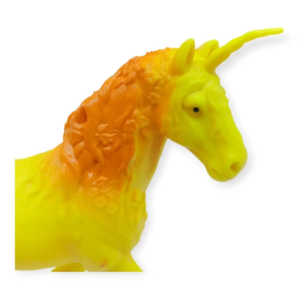 Çiftlik Hayvanları Serisi - Efsanevi Unicorn cm - Sarı - Tcu - 1 ADET 2