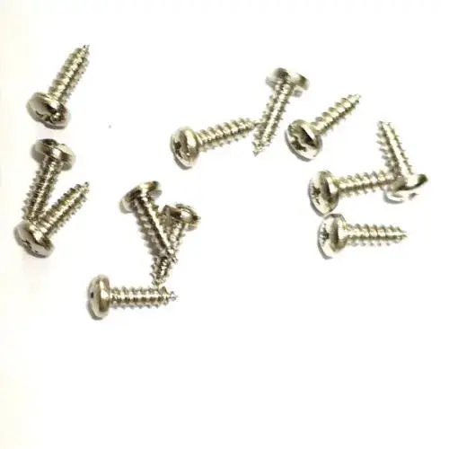 Klips, Menteşe, Ayak, Ysb Vidası - 2,9x9,5mm Nikel, 100 Adet