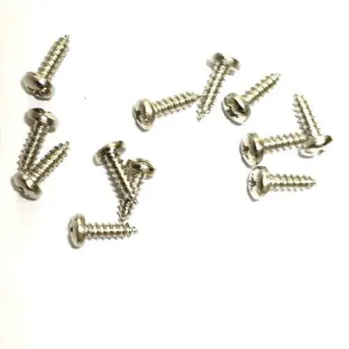 Klips, Menteşe, Ayak, Ysb Vidası - 2,9x9,5mm Nikel, 100 Adet