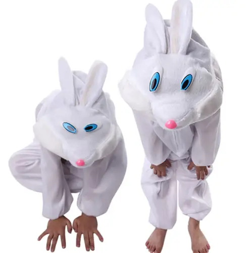Çuk Tşan Kostümü Beyaz Renk 6-7 Yaş 120 cm