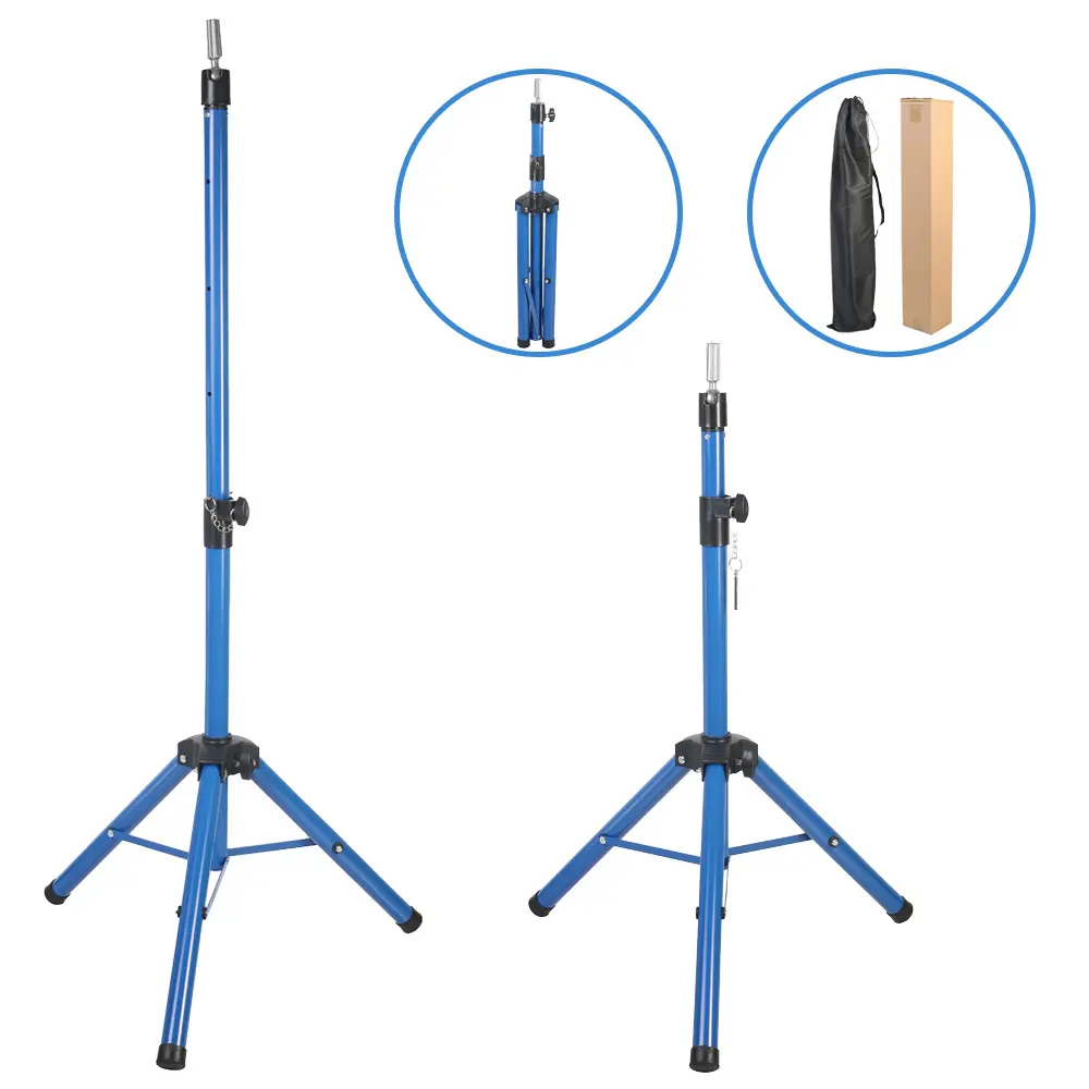 Kuaför Eğitim Mankeni İçin Metal Tripod / Mi + Taşıma Çantası