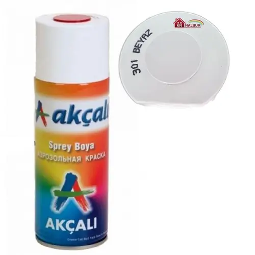Sprey Boya 400 ml 301 Parlak Beyaz