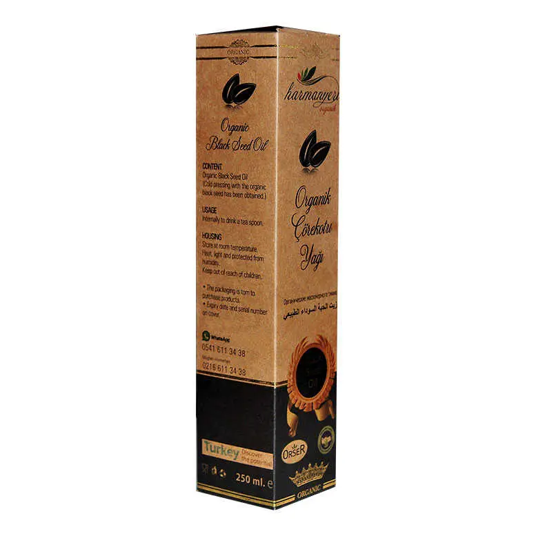 Çörek Otu Yağı Cam Şişe 250 ML 6