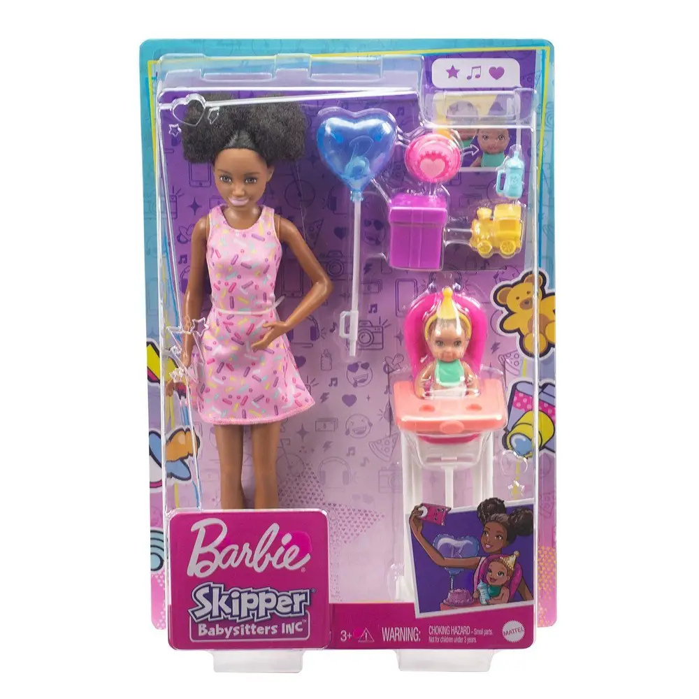 FHY97 Bebek Bakıcısı Bebeği ve Aksesuarları Oyun Seti 2